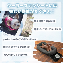 画像をギャラリービューアに読み込む, TAOTAO ペットクーラーファンシート - TAOTAOストアー